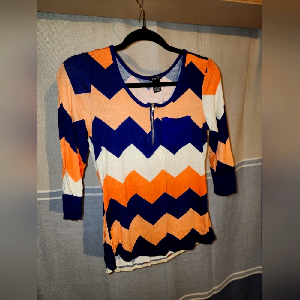 Rue 21 Half Sleeve Shirt